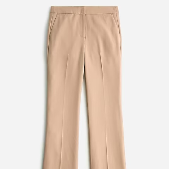 J CREW WILLA ITALIAN CITY WOOL TROUSERS CAMEL BLUSH NWT SZ 6   LONG - Picture 5 of 5